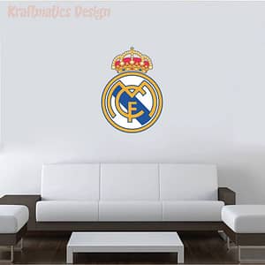 Real Madrid CF Wall Decal Vinyl Sticker