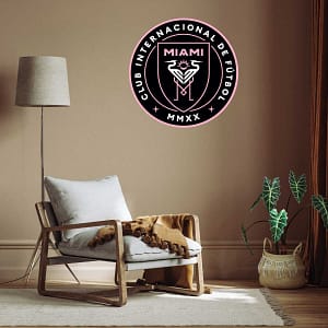 Inter Miami Fc MLS Logo Wall Decal Vinyl Sticker