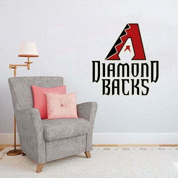 Arizona Diamondbacks MLB Logo Wall Decal Vinyl Sticker