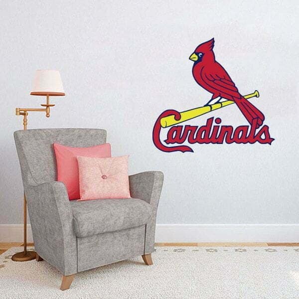 St. Louis Cardinals MLB Logo Wall Decal Vinyl Sticker