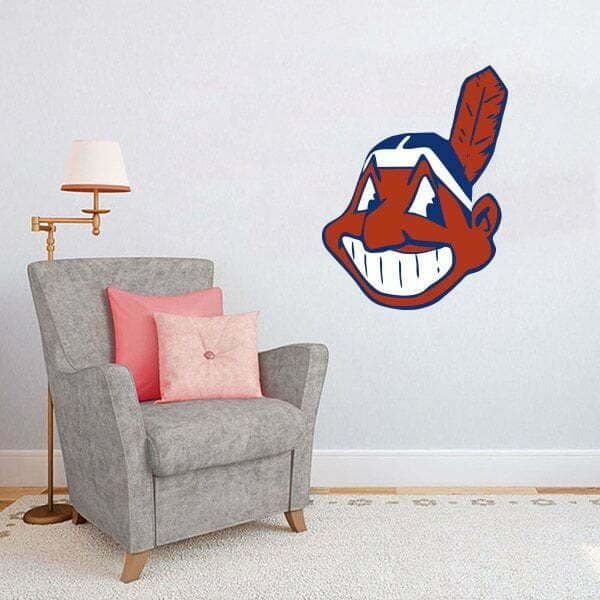 Cleveland Indians MLB Logo Wall Decal Vinyl Sticker