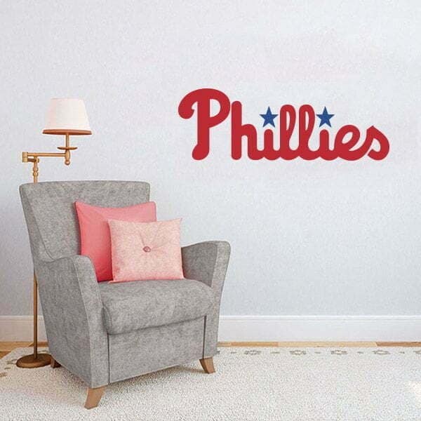 Philadelphia Phillies MLB Logo Wall Decal Vinyl Sticker