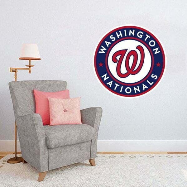 Washington Nationals MLB Logo Wall Decal Vinyl Sticker