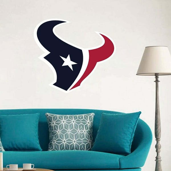 Houston Texans NFL Logo Wall Decal Vinyl Sticker