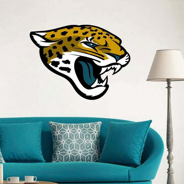 Jacksonville Jaguars NFL Logo Wall Decal Vinyl Sticker