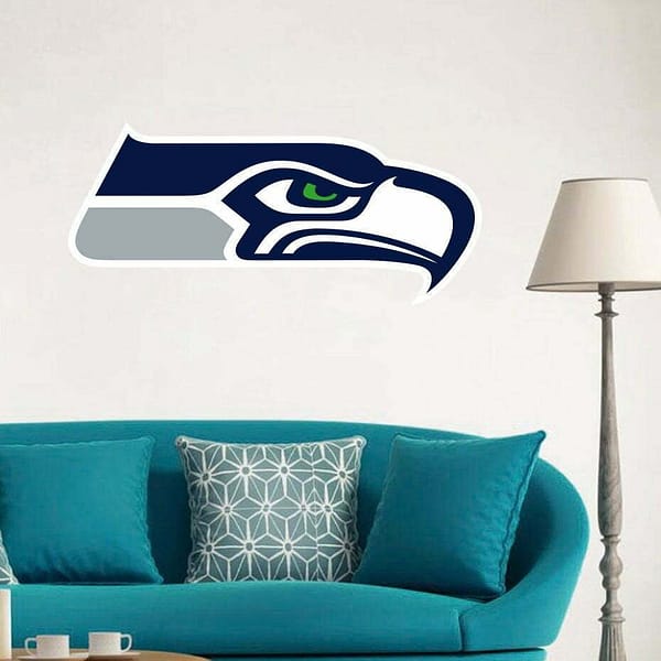Seattle Seahawks NFL Logo Wall Decal Vinyl Sticker