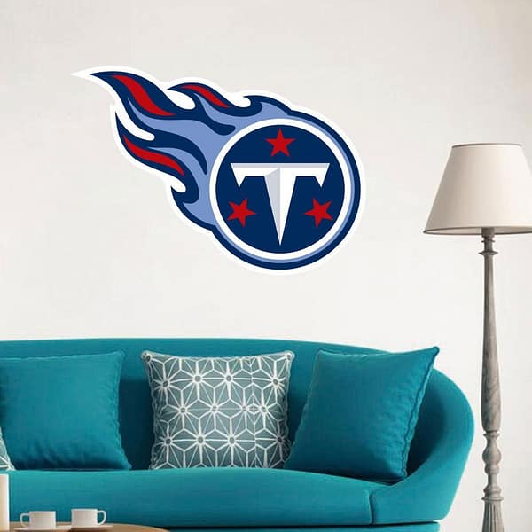 Tennessee Titans NFL Logo Wall Decal Vinyl Sticker
