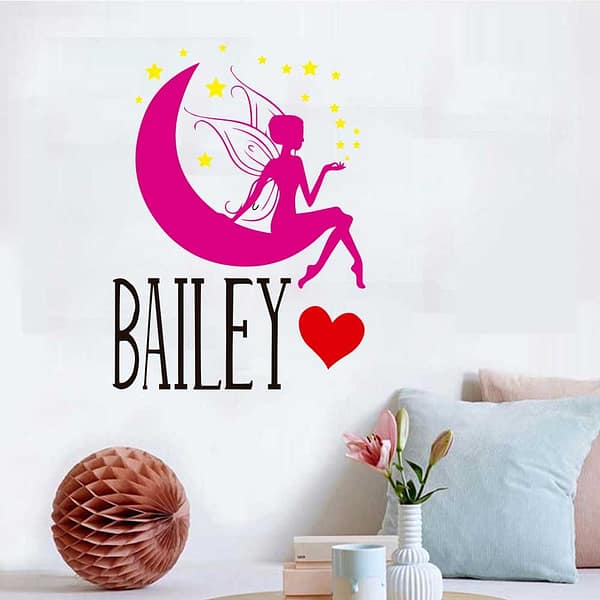 Fairy Wishes Nursery Wall Decal Vinyl Sticker