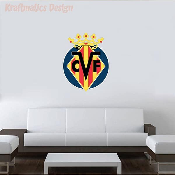 Villareal CF Wall Decal Vinyl Sticker