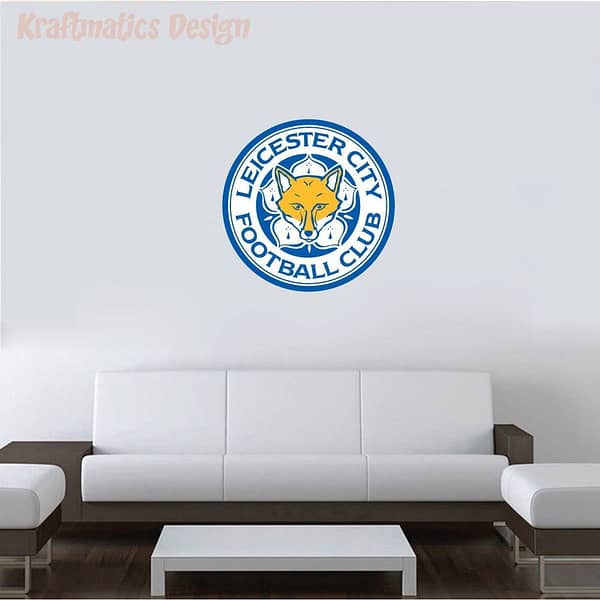 Leicester City F C Wall Decals Vinyl Sticker