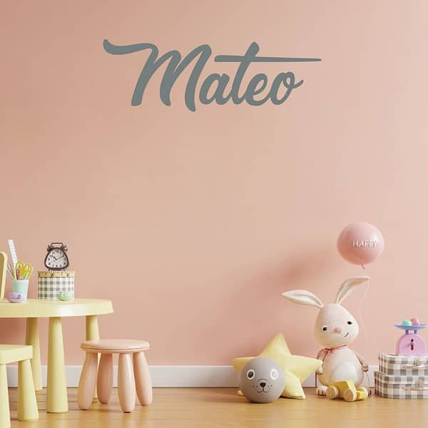 Custom Name Matchmaker Font Nursery Wall Decal Vinyl Sticker