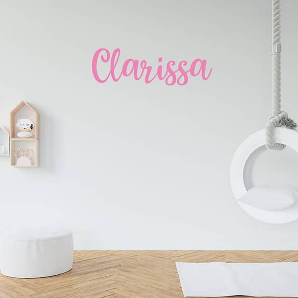 Custom Name Honey Butter Font Nursery Wall Decal Vinyl Sticker