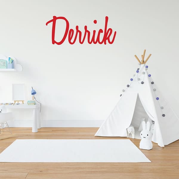 Custom Name Honey Script Font Nursery Wall Decal Vinyl Sticker