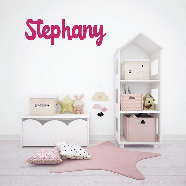 Custom Name ChildishFree Font Nursery Wall Decal Vinyl Sticker